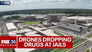 Drones used to drop drugs onto jail grounds