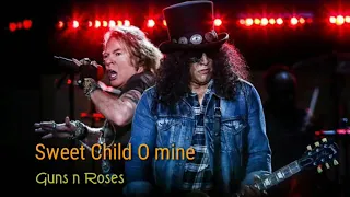 Guns n Roses - Sweet Child O Mine ( Backing Track ) with vocal no Lead Guitar