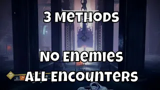 3 Methods No Enemies Glitch - Duality Dungeon - Before Encounter Starts