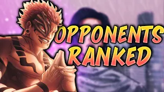 All of Ryomen Sukuna's Opponents RANKED...