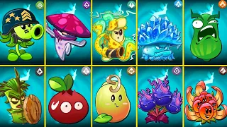 Random 10 Types of Plants Battlez - Who WIll Win? - PvZ 2 Plant vs Plant