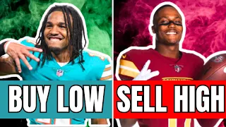 10 BUY LOW/SELL High Trade Targets Before Week 5 Fantasy Football (Hurry) | Jaylen Waddle & More!