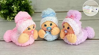 DIY🤩Soap and Towel Scented Dolls  Without a sewing machine🎀Great gift