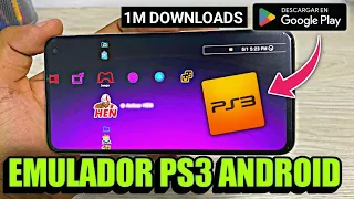 PROBÉ el EMULADOR PS3 de ANDROID con 1 MILLÓN de DESCARGAS😳