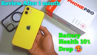 Refurbished iPhone 11 Buy From Cashify After 1 Month Review⚡ Battery health drop