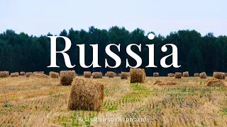 A beautiful film about Russia in 4k resolution with relaxing piano music / Drone flight / Deep sleep