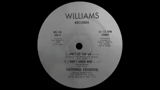 California Executives - I Don't Know Why (Long Version)