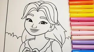 lego friends Lego Friends Emma Stephanie Andrea Olivia Coloring Book Pages#lego