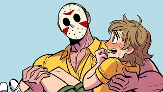 Jason Saves the Counselors  [ Camp Counselor Jason: Friday the 13th AU Comic Dub ]