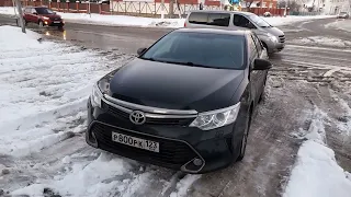 Осмотр Toyota Camry 55 2016 в Белореченске 17.12.2023