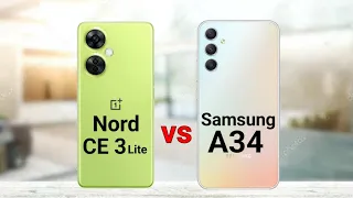 OnePlus Nord CE 3 Lite vs Samsung A34