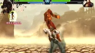 The king of Fighters 13 - Kyo Performance Combo.