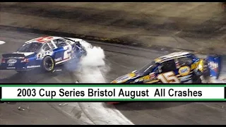 All NASCAR Crashes from the 2003 Sharpie 500