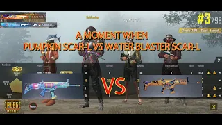 Failed to Chicken... A Moment When Pumpkin SCAR-L VS Water Blaster SCAR-L