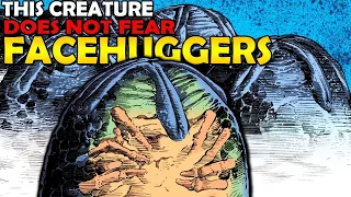 This Creature Does Not Fear Facehuggers - Aliens Taste Story - Alien Lore History