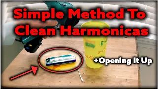 Simple Harmonica Cleaning Method