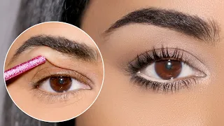 How To: Everyday HOODED Eyes Makeup with just 2 Pencils!!