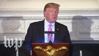 Live: Trump hosts National Day of Prayer dinner at White House