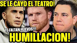 EDDY Y CANELO EXPLOTAN CONTRA BENAVIDEZ PERO DAVID RESPONDE FUERTE "CON ESE DINERO COMPRATE HUEV...