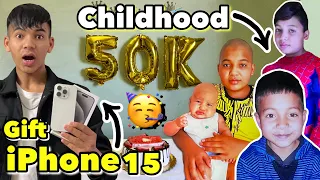 50K Pr iphone 15 Mila😱 Reveal My Childhood Photos￼🤣