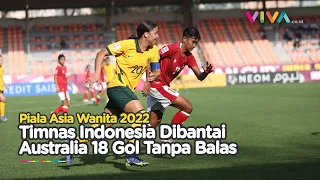 Garuda Pertiwi Dibantai Australia 18-0 di Piala Asia Wanita 2022