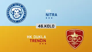 46.kolo HK Nitra - Dukla Trenčín HIGHLIGHTS