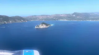 Landing 🛬 in Zakynthos Greece 🇬🇷