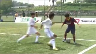 Takefusa Kubo All touches FC Barcelona 3-0 Tokyo U-12