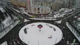 Зимняя площадь Бангалор в городе Минске