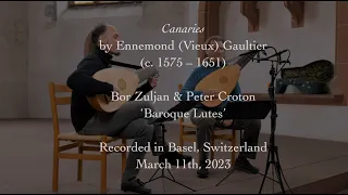 CANARIES by Vieux Gaultier: Bor Zuljan & Peter Croton - Baroque Lutes