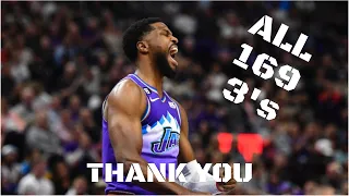 THANK YOU Malik Beasley | All 169 Jazz 3's 22-23 Season