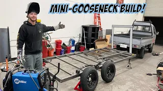 Building a Mini Gooseneck Trailer for my Mini Truck! (Part 1)