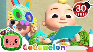 Easter Masks Song |  Karaoke Nursery Rhymes & Kids Songs - CoComelon