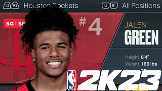 REBUILDING THE HOUSTON ROCKETS ON NBA 2K23!