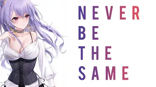 [Nightcore] - Never Be the Same (Lyrics) |  Jessica Mauboy