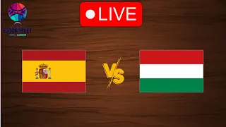 🔴 Live: Spain vs Hungary | FIBA Women's EuroBasket 2023 | Live Play By Play Scoreboard