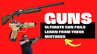 Ultimate TOP GUN FAILS (reaction) 50cal, 9mm, shotgun, handgun