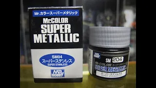model kit workshop 162: Mr Color Super Metallic II review