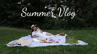 Toronto Summer Vlog| Toronto Island/ Niagara-on-the-lake/ Photoshoot/ Picnic/ Van Gogh Immersive