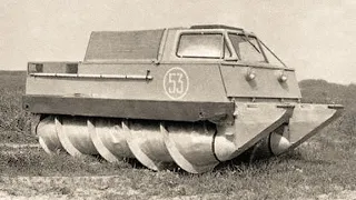 Screw-Driven Soviet Vehicle #shorts