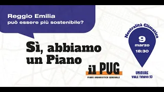 Reggio Emilia può essere più sostenibile? Sì, abbiamo un Piano.