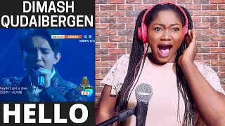 Dimash Kudaibergen - Hello [LIVE] REACTION!!!😱