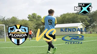 South Florida Football Academy vs. Kendall Rush U14 MLS Next 22-23 Season