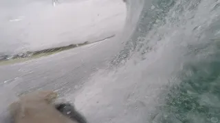 POV bodyboarding Caves Beach