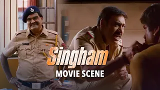 Powerful Punchlines: Ajay Devgn's Memorable Dialogues in Singham Movie Directed by Rohit Shetty