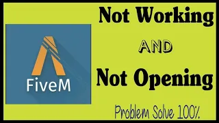 How To Fix Fivem Not Open / Working Problem - FiveM All Problem Solve 2023