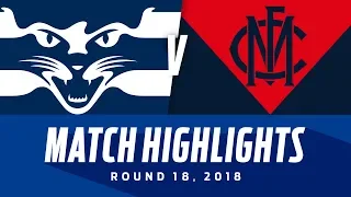 Geelong v Melbourne Match Highlights | Round 18, 2018 | AFL