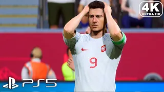 FIFA 23 World Cup PS5 - Poland vs France | World Cup 2022 Round of 16 (4K ULTRA HD PS5)