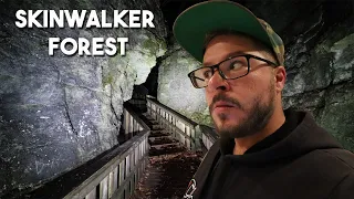 ALONE IN THE HAUNTED SKINWALKER FOREST