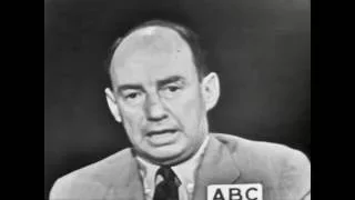 Adlai Stevenson and Estes Kefauver - First Televised Debate, 1956